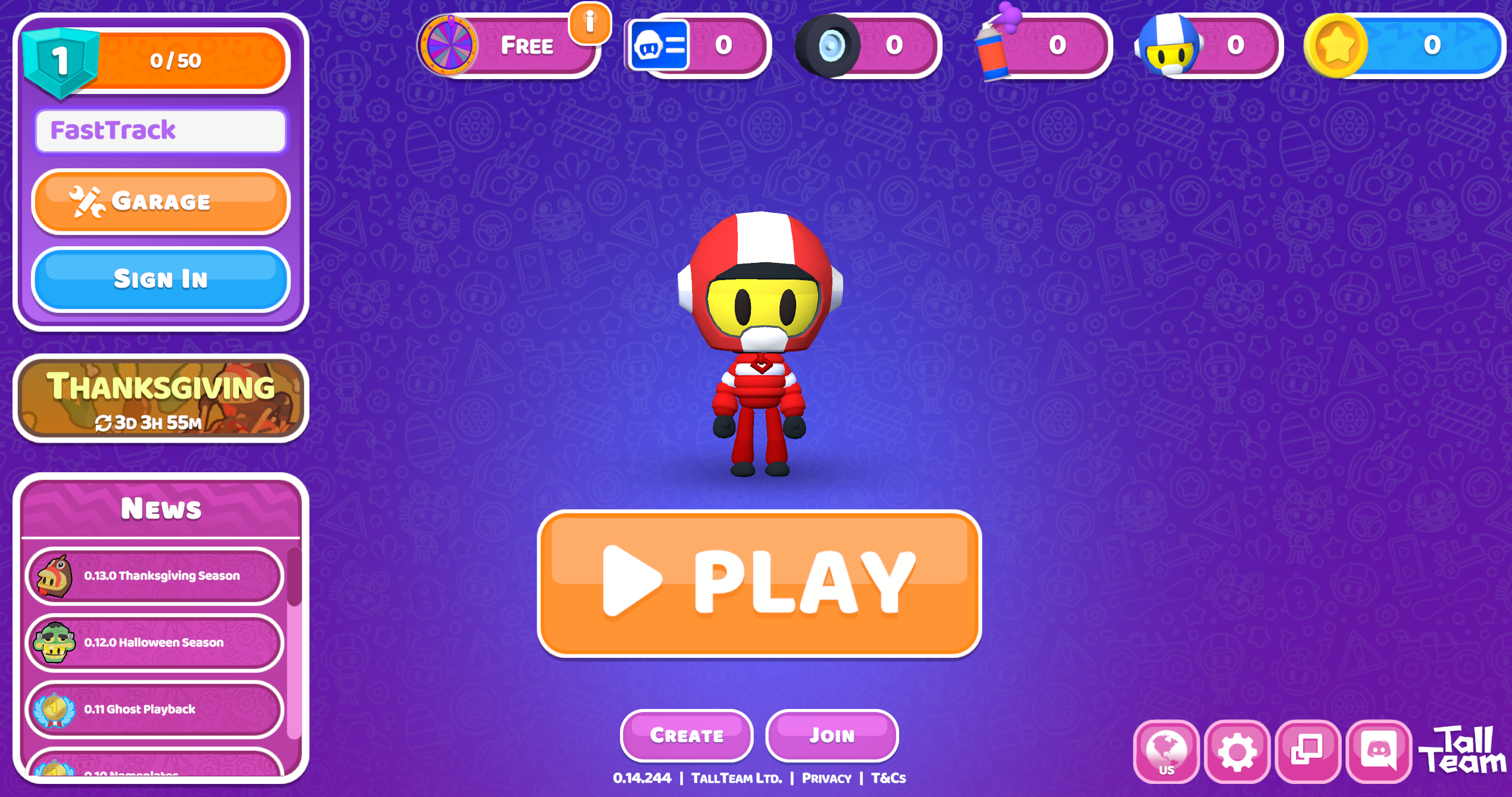 Obby Roads Game Screenshot